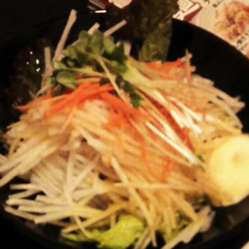 だいこんサラダ(世界の山ちゃん 名古屋駅東店)