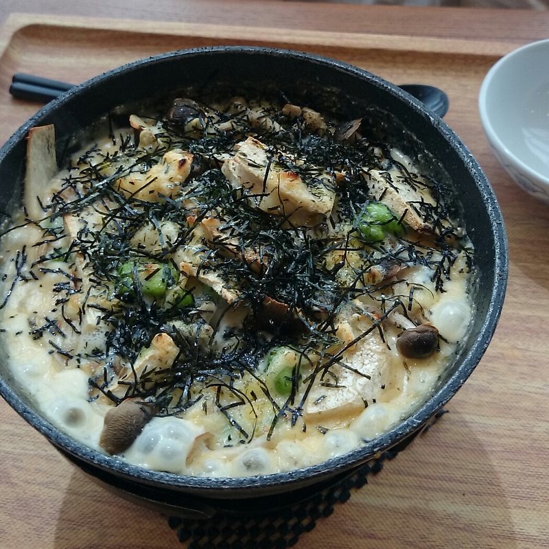 チキンと枝豆のチーズクリームドリア(神戸元町ドリア イオン和歌山店)