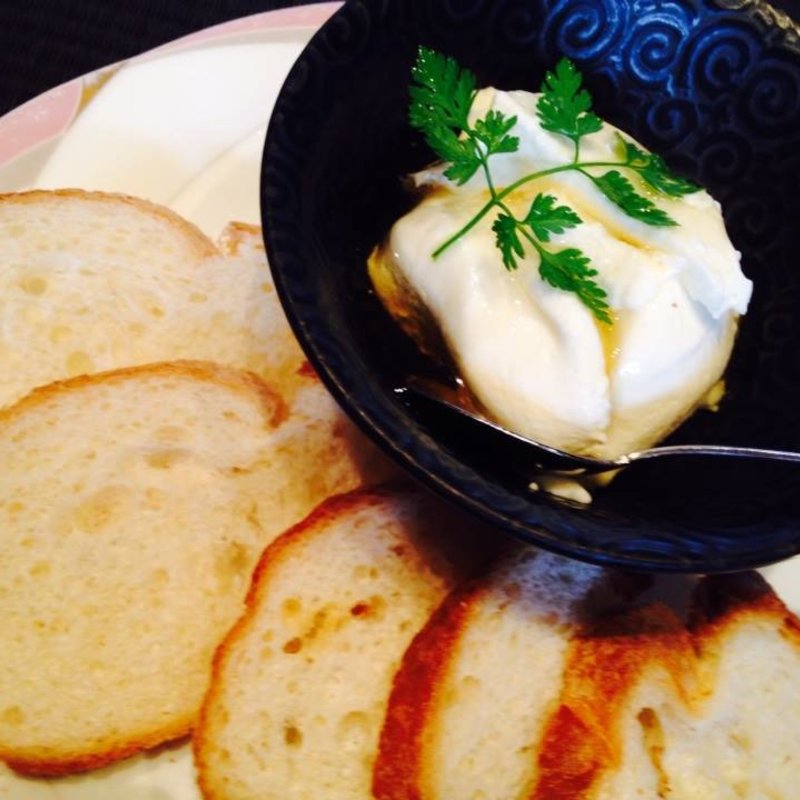 チーズ豆ふ(手打蕎麦 加寿屋)