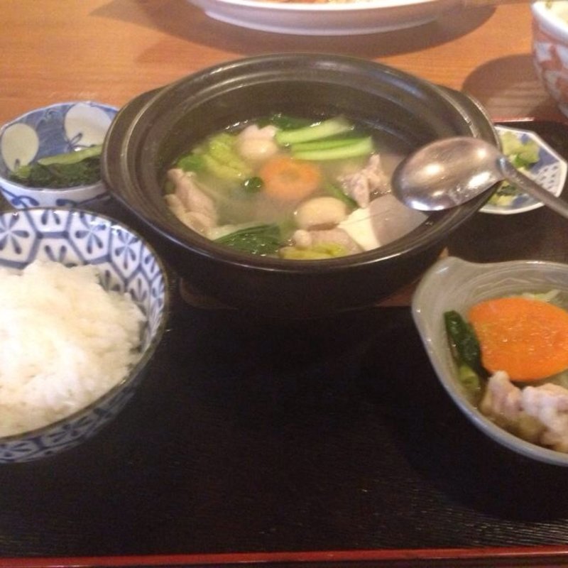 日替わり鍋定食(鳥亭)