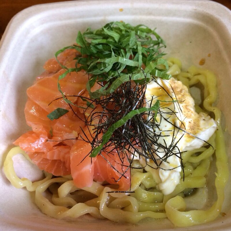 Salmon & Cheese mazemen(YUJI RAMEN)