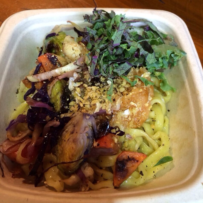 Miso Roasted Vegetable mazemen (YUJI RAMEN)