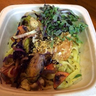 Miso Roasted Vegetable mazemen (YUJI RAMEN)