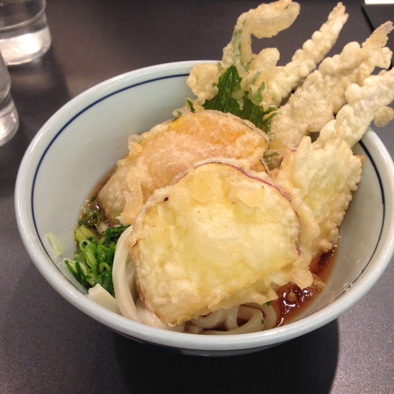 野菜天ぶっかけ(さぬき麺業 兵庫町店 （さぬきめんぎょう）)