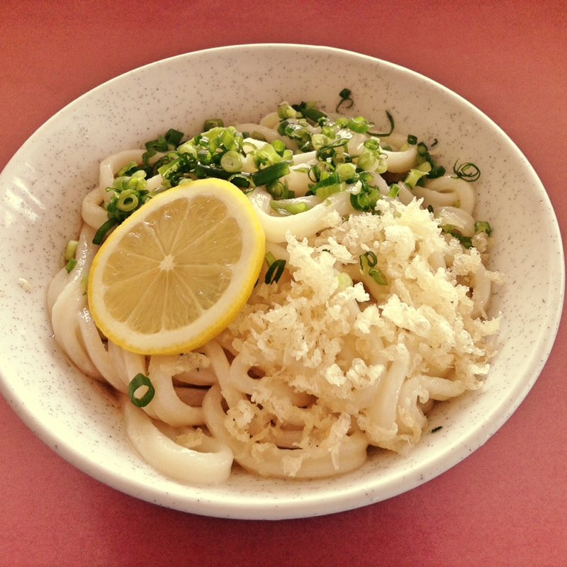 冷やしうどん中(丸善)