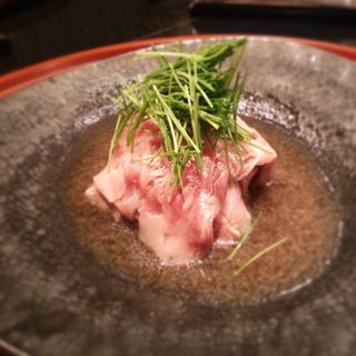 牛肉の低温しゃぶしゃぶ(日本料理 晴山)