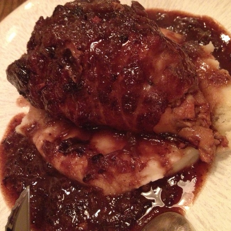 豚足の詰め物、濃厚なボルト酒煮込み(organ)