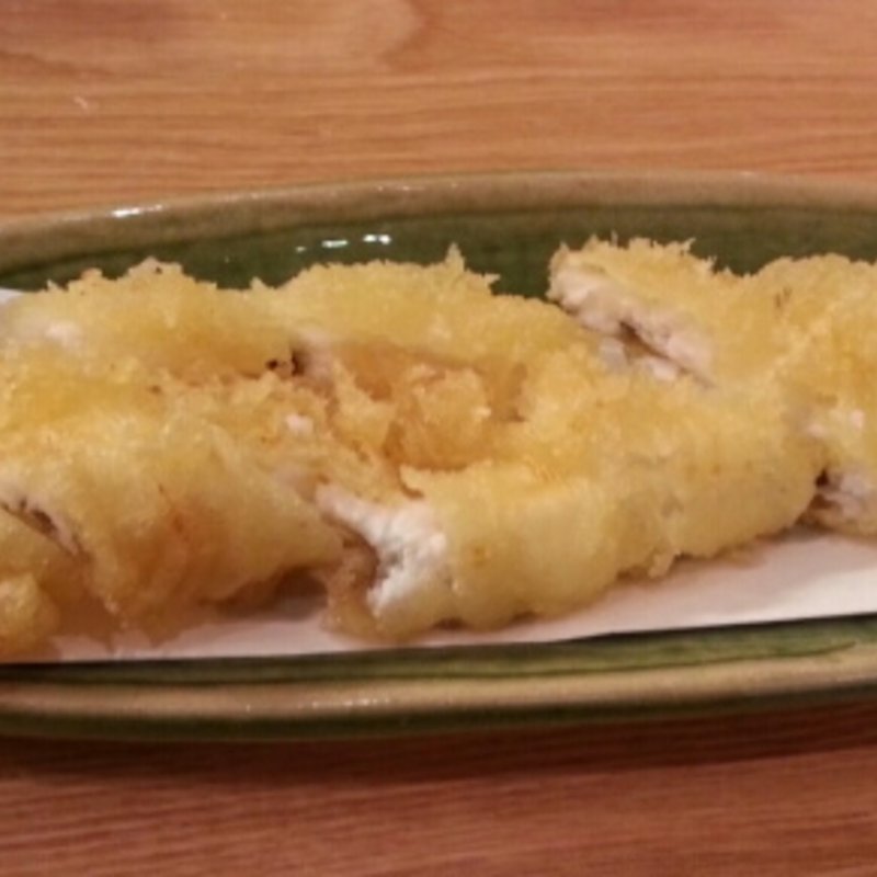 対馬穴子の一本揚げ(ひだまりや)
