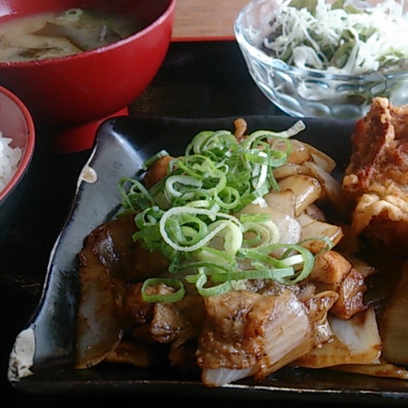 やきとり唐揚げランチ(どぎゃん)