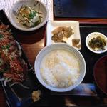 カツオのたたき定食(がらり)