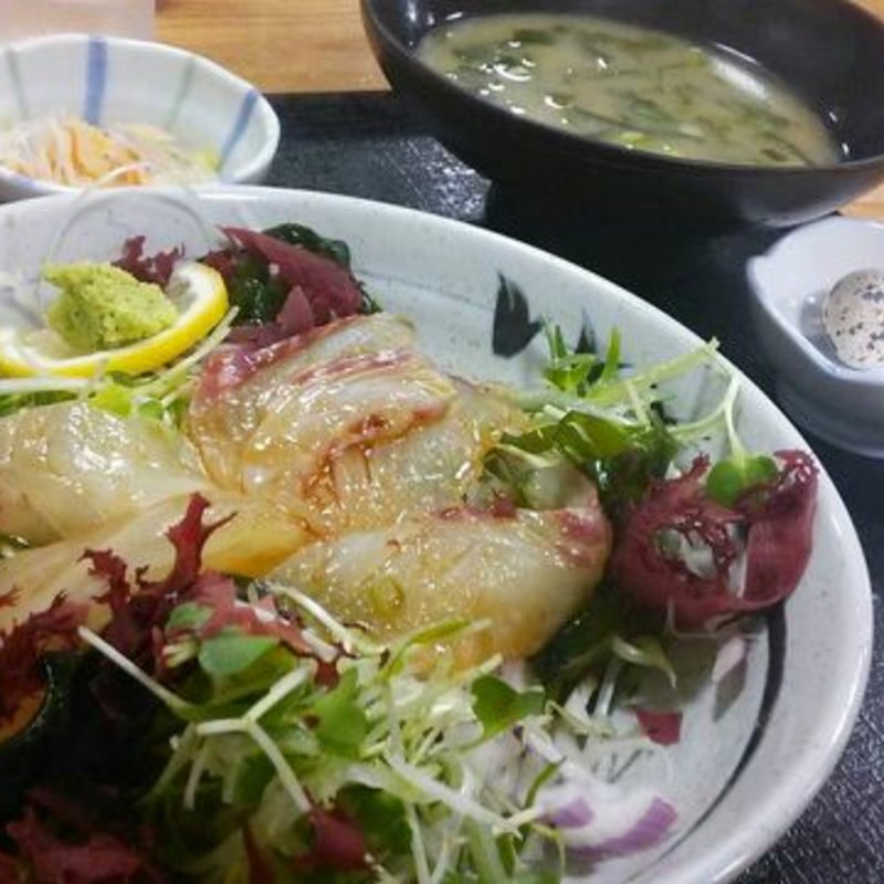 北灘定食(漁協食堂うずしお )