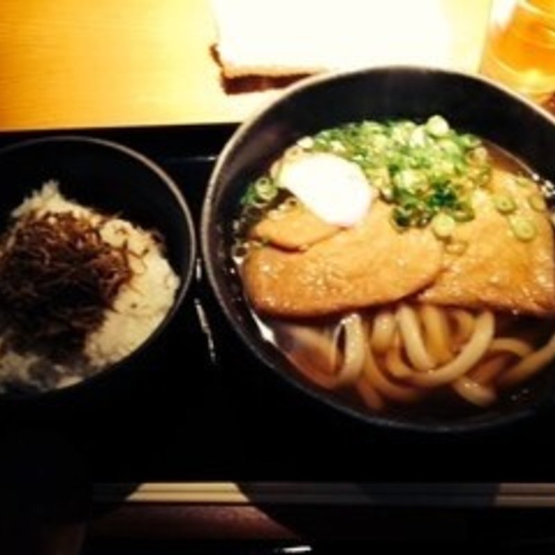 甘いきつねうどん(雅楽 （がらく）)