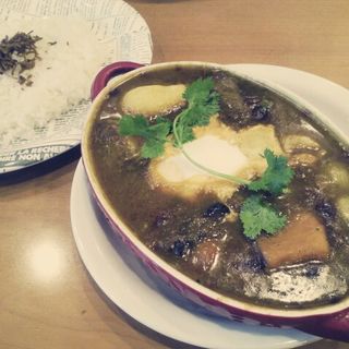 野菜・チャイナ豆カリー(Kikuya Curry （キクヤ　カリー）)