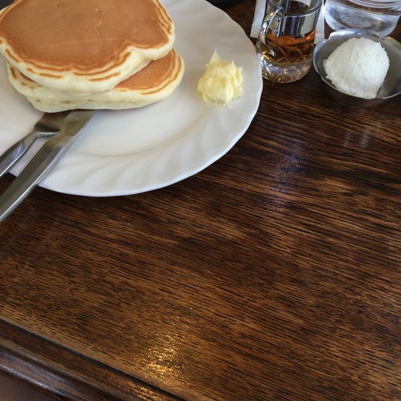 ホットケーキ（生クリーム付き）(珈琲専門店 トミィ)