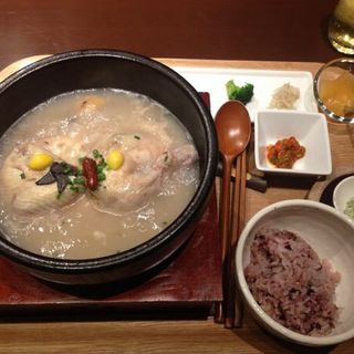 参鶏湯ランチ(restaurant OSURI)