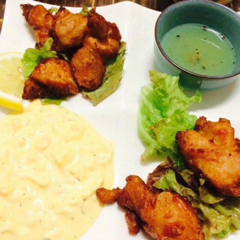 鶏もも肉のジューシーから揚げ(MAHALO)