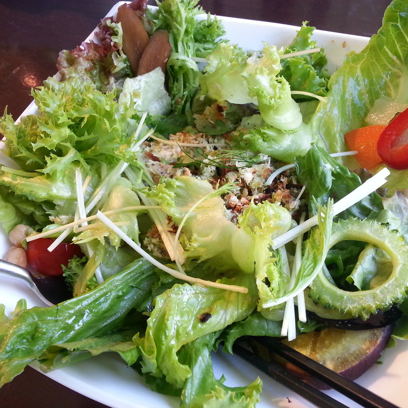 ハーブチキン丼ランチ(サンクスネイチャー 恵比寿)