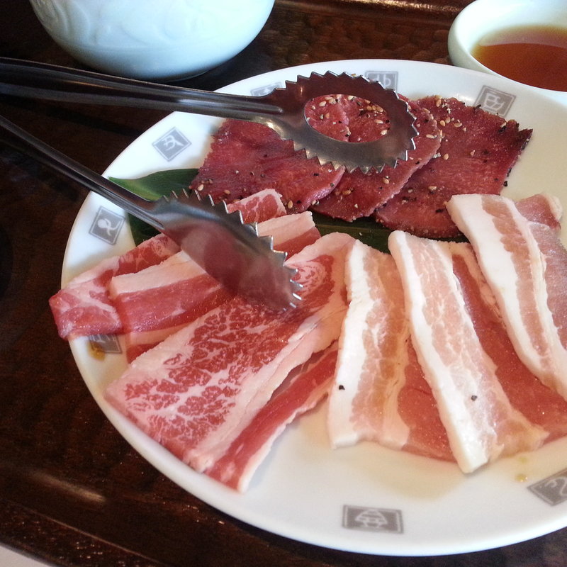 三種盛りランチ(焼肉レストラン喜福世)