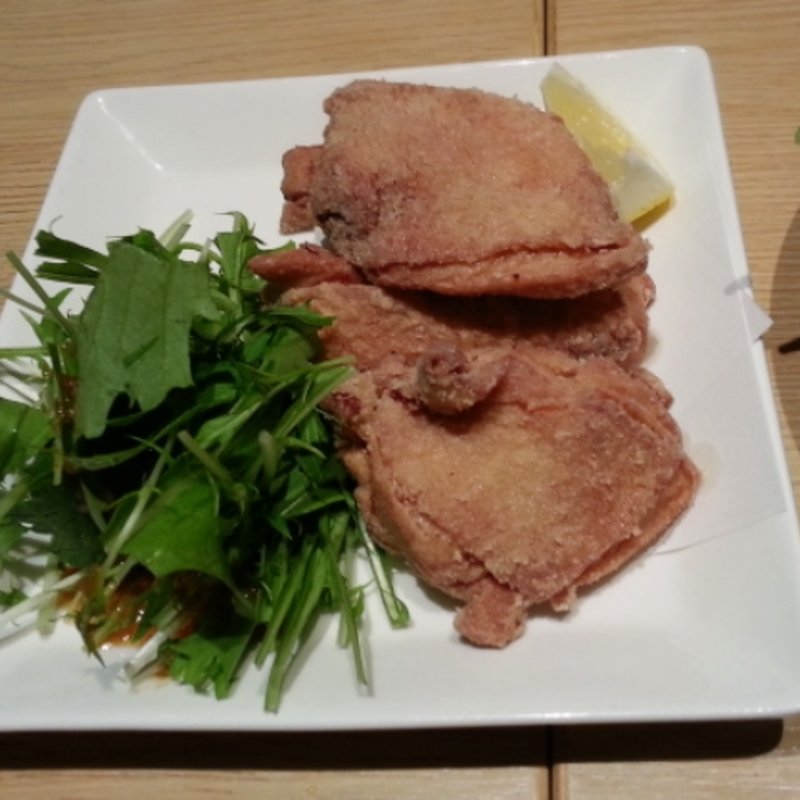 若鶏唐揚げ(まぐろ問屋 十代目彌左エ門 秋葉原店)