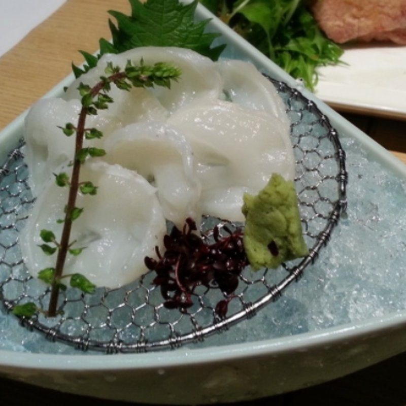 たこ 刺身(まぐろ問屋 十代目彌左エ門 秋葉原店)