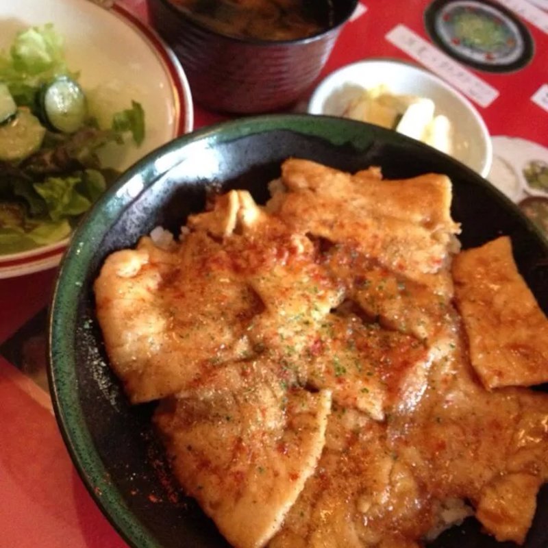 まぐろの生姜焼き(一億)