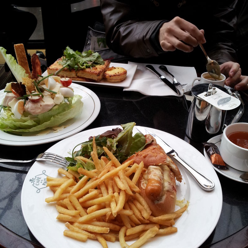 ホットドック(cafe de la Paix)