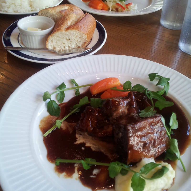 ビーフシチューのランチセット(自由が丘グリル)