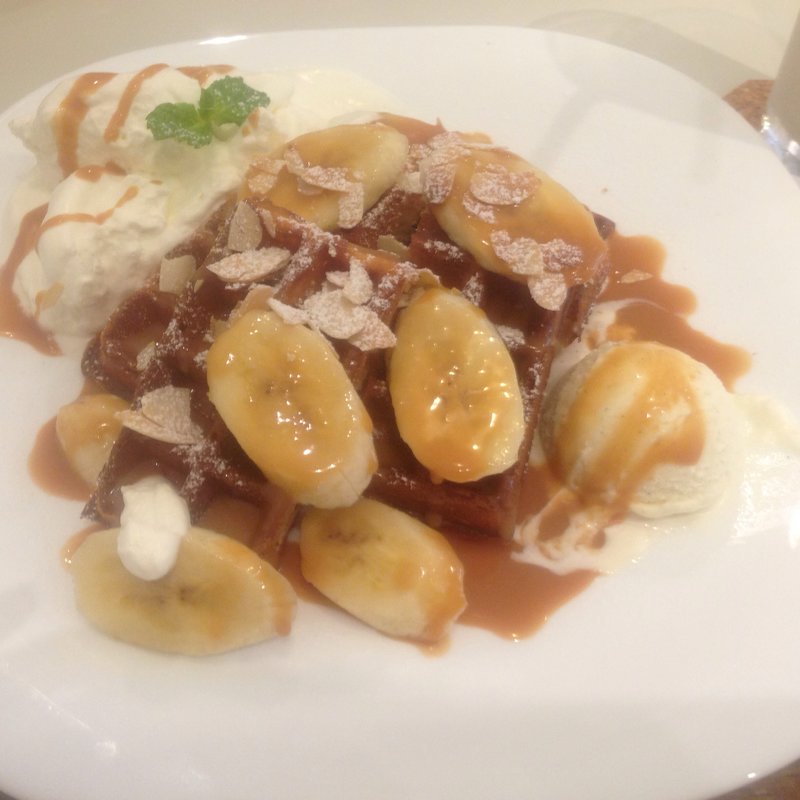 チョコバナナクランチ(WAFFLY)