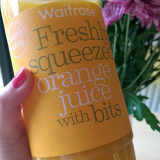 freshly squeezed orange juice(Waitrose)