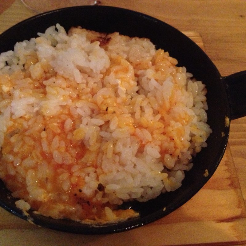 スペ玉おこげごはん(オーツキ食堂)