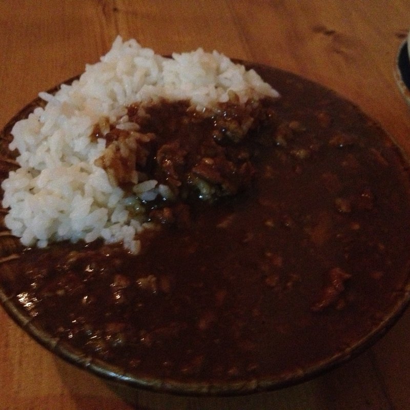馬肉のカレー