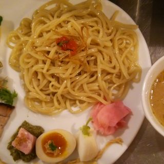 ベジつけ麺　海老とトマトの鶏白湯スープ(麺や庄の gotsubo)