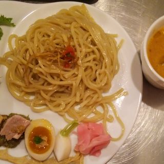 ベジつけ麺　　生姜スープ