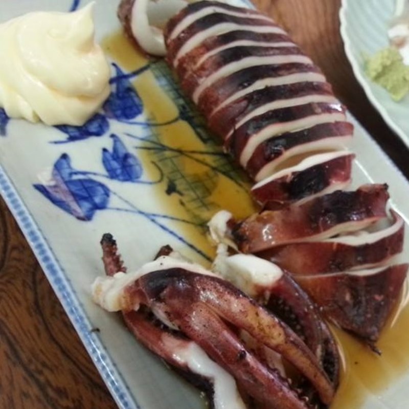 イカの丸焼き(第八富士丸食堂 )