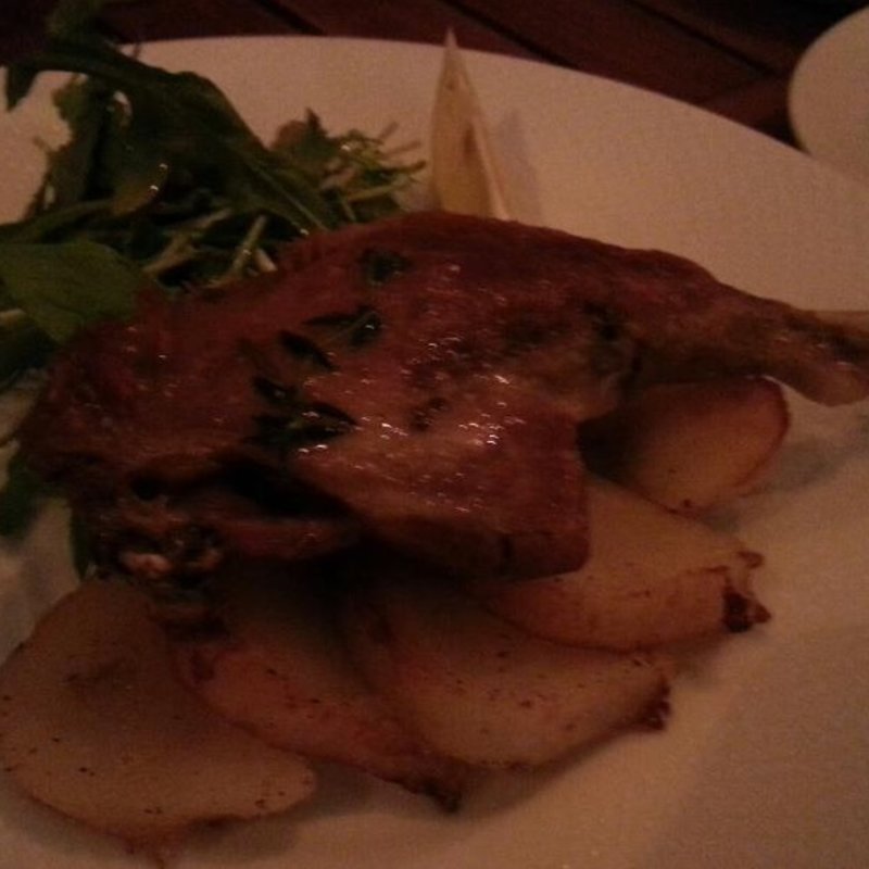 鴨のロースト(ワイン食堂 久)