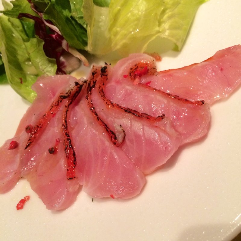 金目鯛のカルパッチョ(joyfulers)
