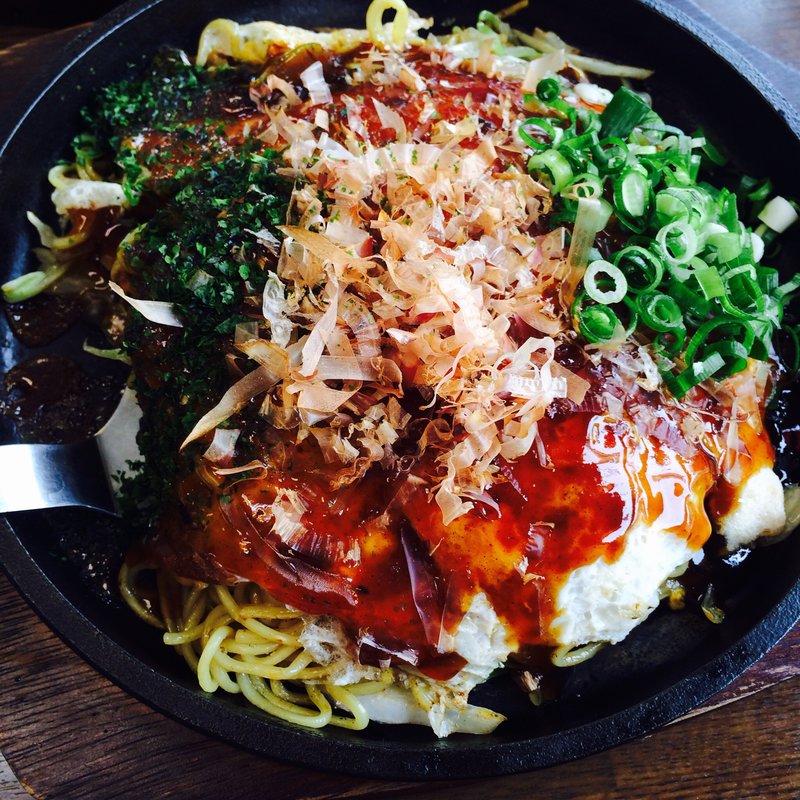 穴子入り広島焼き(よさこい)