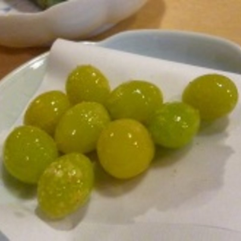 銀杏の素揚げ(活魚料理かんのん (観音食堂))