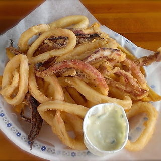 Calamari & Chips(Celine's Fish and Chips)