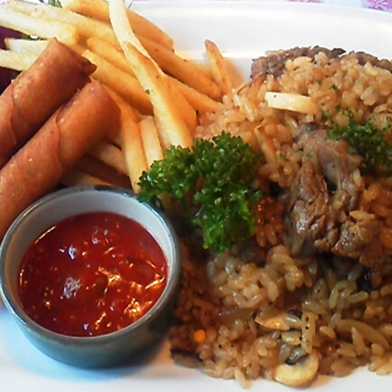 ステーキピラフ (ザ　カウボーイハウス )