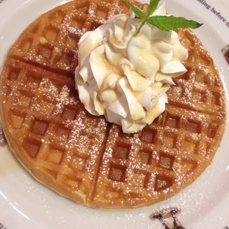 メープルホイップワッフル(ラケル 名古屋パルコ店)