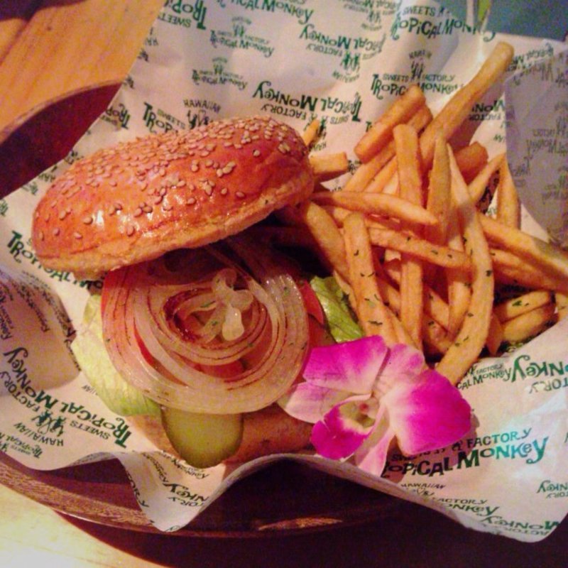 ハンバーガー(Laule'a Rainbow)