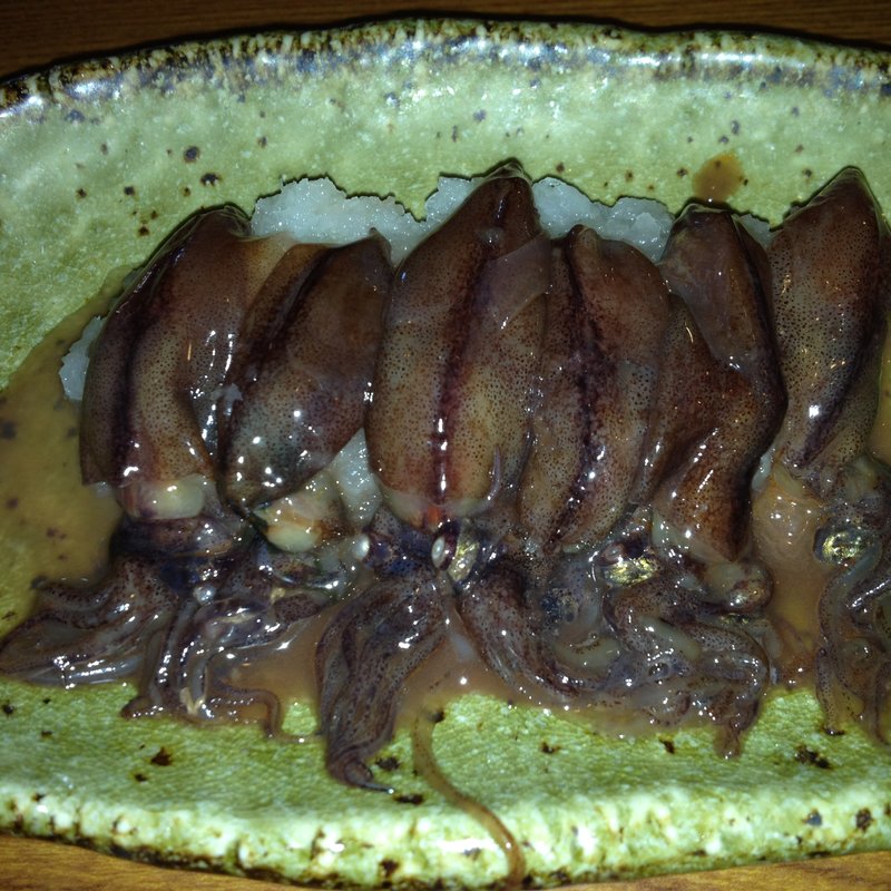 ほたるいか(中清そば店)