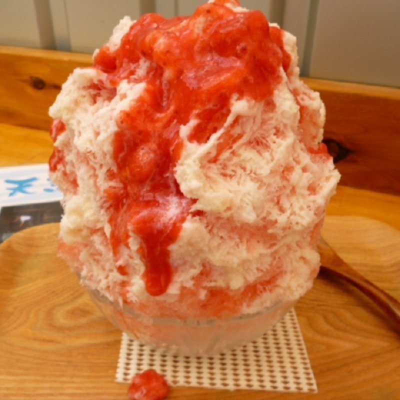 日光天然氷　生いちご(霧原)