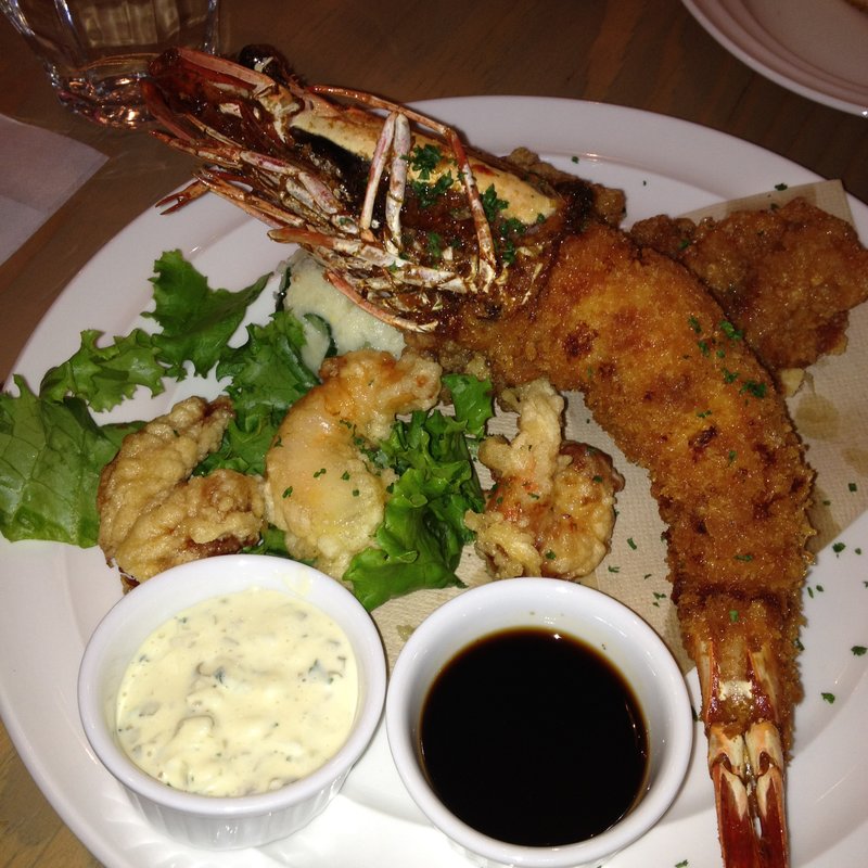 親子えびフライ＆鶏の唐揚げ(えびキング)