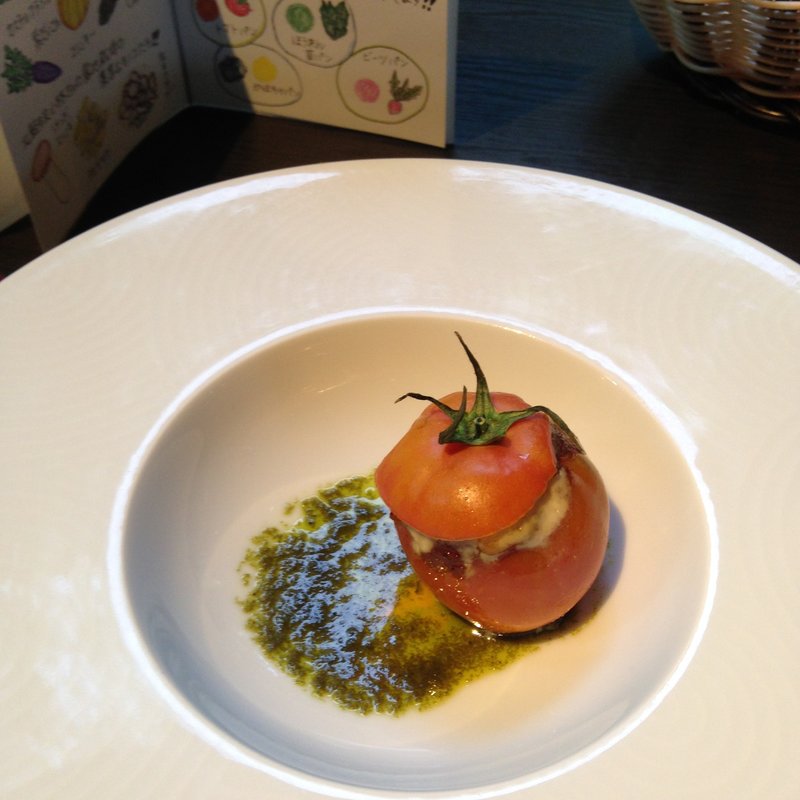 トマトのオーブン焼き(軽井沢ロンギングハウス )