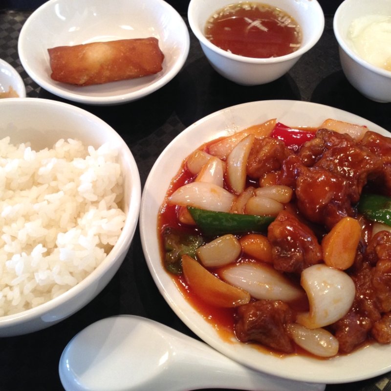 酢豚ランチ(DRAGON酒家 )