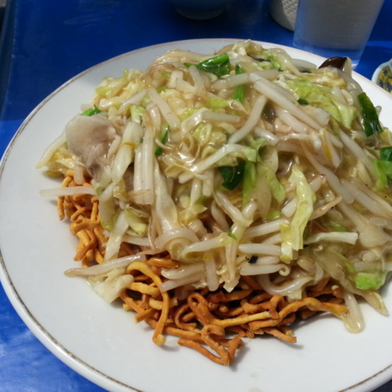 かた焼きそば(中華料理 幸楽)