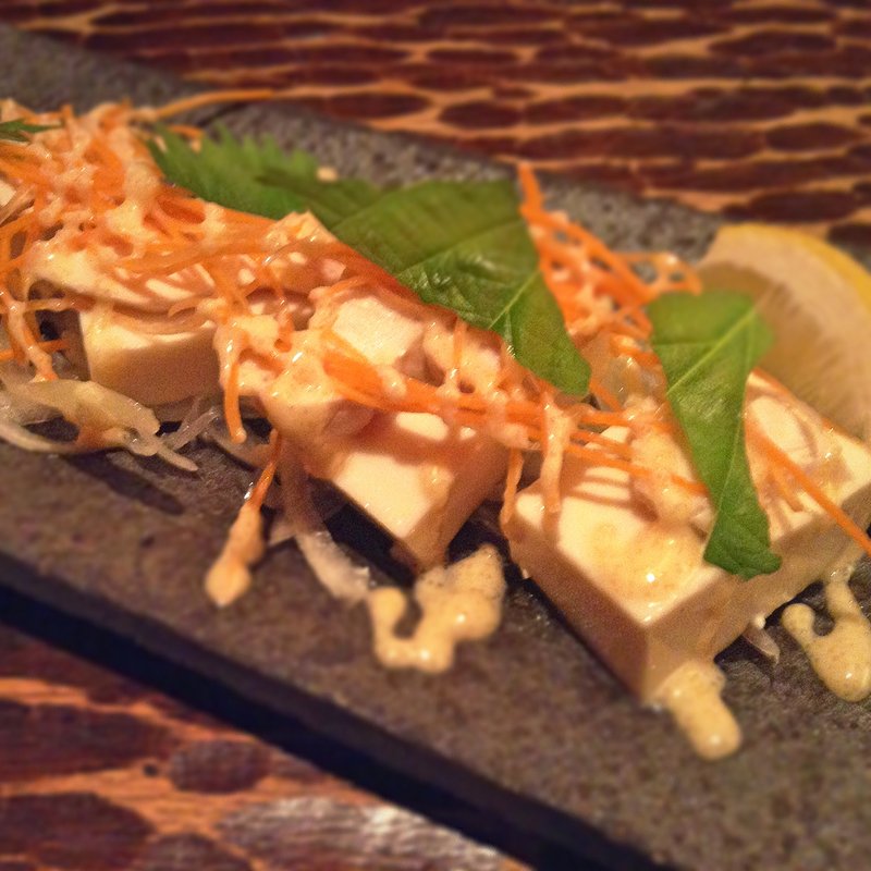 蒸し鶏と豆腐の明太マヨ(ももたろう 本店 )