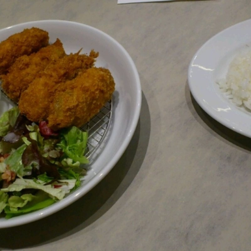 カキフライランチ(ガンボ＆オイスターバー ラゾーナ川崎店)